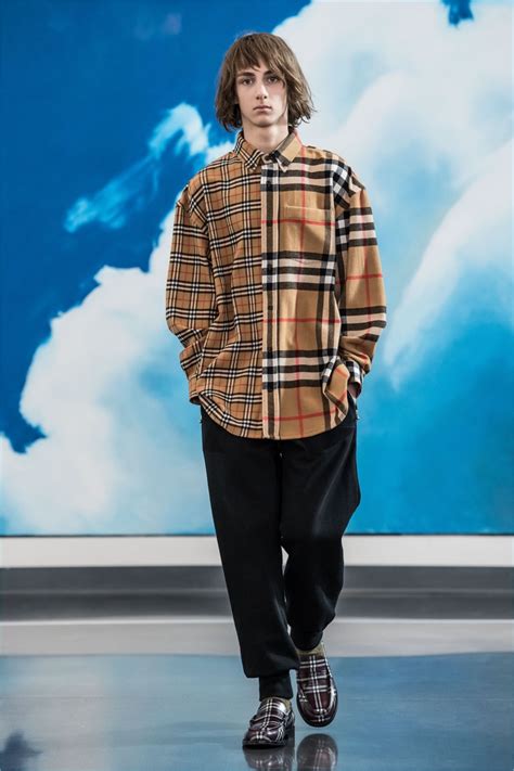 gosha x burberry shirt|Gosha Rubchinskiy x Burberry Fall/Winter 2018.